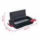 Masina de indosariat GBC CombBind CB12, manuala, cu spire din plastic, A4, 12/165 coli, negru-argintiu