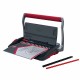Masina de indosariat GBC CombBind CB15, manuala, cu spire din plastic, A4, 15/165 coli, negru-argintiu