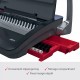 Masina de indosariat GBC CombBind CB15, manuala, cu spire din plastic, A4, 15/165 coli, negru-argintiu