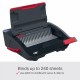 Masina de indosariat GBC CombBind CB20, manuala, cu spire din plastic, A4, 20/240 coli, negru-argintiu