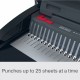 Masina de indosariat GBC CombBind CB25, manuala, cu spire de plastic, A4, 25/390 coli, negru-argintiu
