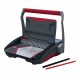 Masina de indosariat GBC CombBind CB25, manuala, cu spire de plastic, A4, 25/390 coli, negru-argintiu