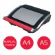 Masina de indosariat GBC CombBind CB25, manuala, cu spire de plastic, A4, 25/390 coli, negru-argintiu