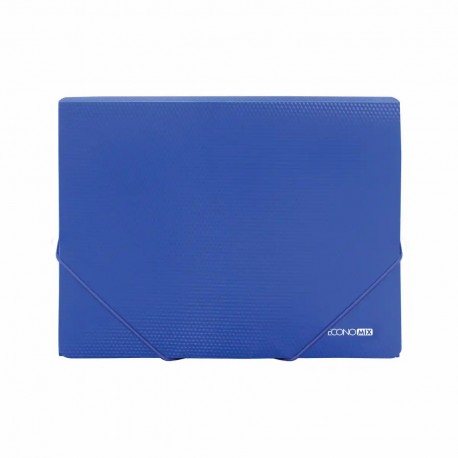 Mapa cu elastic A4, PP, 500 microni, albastru