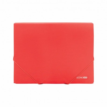 Mapa cu elastic A4, PP, 500 microni, rosu