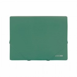 Mapa cu elastic A4, PP, 500 microni, verde