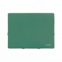 Mapa cu elastic A4, PP, 500 microni, verde