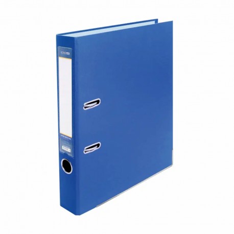 Biblioraft A4, PP/Carton, 50 mm, albastru