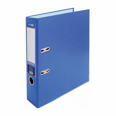 Biblioraft A4, PP/Carton, 70 mm, albastru