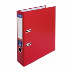 Biblioraft A4, PP/Carton, 70 mm, rosu