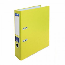 Biblioraft A4, PP/Carton, 70 mm, galben