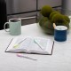 Textmarker cu doua capete Zebra, Mildliner, albastru