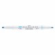 Textmarker cu doua capete Zebra, Mildliner, albastru