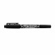 Marker permanent cu doua capete Zebra, Mckie Care, 0.5 mm/1 mm, negru