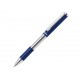 Pix cu mecanism telescopic Zebra, SL-F1, 0.7 mm, corp albastru