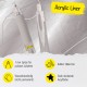 Liner acrilic Online, argintiu, 1.0 mm