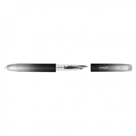 Stilou Online MagiXX, cerneala termosensibila, culoare scriere albastru, design Dark Shadow