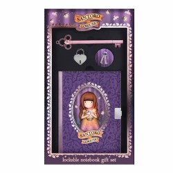 Jurnal Gorjuss Firefly Dawn, cu lacatel, pix design cheie