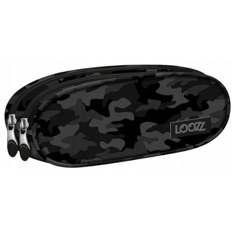 Penar Loozz Moro, 2 fermoare, camuflaj negru