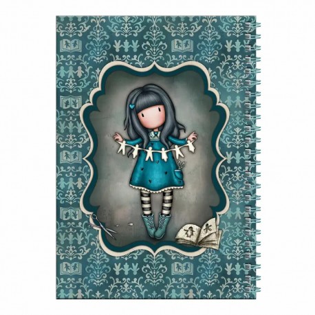 Caiet Gorjuss I Found my Family in a Book, cu accesorii papetarie