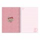 Caiet Gorjuss Ruby, cu accesorii papetarie