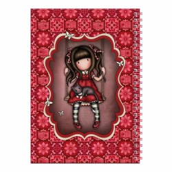Caiet Gorjuss Ruby, cu accesorii papetarie