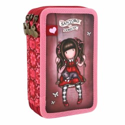 Penar echipat Gorjuss Ruby, 3 compartimente