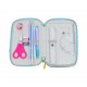 Penar triplu Astra Fluffy Capy AC31, 3 compartimente, echipat