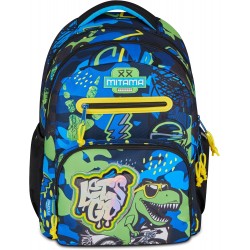 Ghiozdan Mitama New Plus, 3 compartimente, Cool Dino