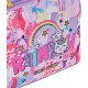 Ghiozdan Mitama New Plus, 3 compartimente, Plus Rainbow