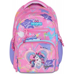 Ghiozdan Mitama New Plus, 3 compartimente, Uni Dream