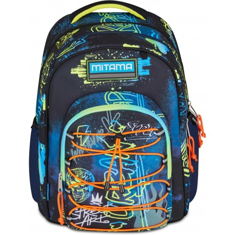 Ghiozdan Mitama New Plus, 3 compartimente, Urban Evo