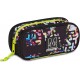 Penar oval Mitama, 3 compartimente echipat, design galben cu negru