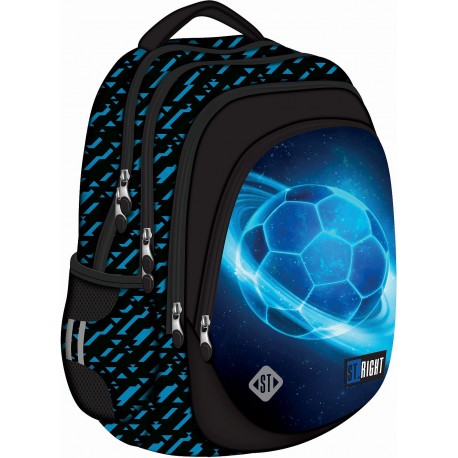 Ghiozdan Majewski ST Right, BP06, Cosmic Soccer, 4 compartimente