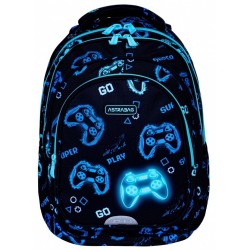 Ghiozdan Astra, Go Playing, AB300, 42 x 30 x 19 cm, 3 compartimente