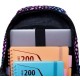 Ghiozdan Astra Gemstone Element, 3 compartimente, compartiment laptop, 44 x 32 x 19 cm