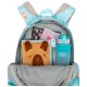 Ghiozdan Astra Fluffy Capy AB330, 3 compartimente, 39 x 28 x 15 cm