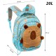 Ghiozdan Astra Fluffy Capy AB330, 3 compartimente, 39 x 28 x 15 cm