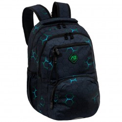 Ghiozdan Astra Green Element AB200, 3 compartimente, 44 x 32 x 19 cm