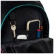 Ghiozdan Astra Head AB200, 3 compartimente, 44 x 32 x 19 cm, black/pink/mint