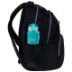 Ghiozdan Astra Head AB200, 3 compartimente, 44 x 32 x 19 cm, black/pink/mint