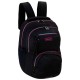Ghiozdan Astra Head AB200, 3 compartimente, 44 x 32 x 19 cm, black/pink/mint