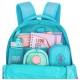 Ghiozdan scoala Astra AB200, Hexagon Mint Ombre, 3 compartimente, 44 x 32 x 19 cm
