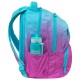 Ghiozdan scoala Astra AB200, Hexagon Mint Ombre, 3 compartimente, 44 x 32 x 19 cm