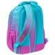 Ghiozdan scoala Astra AB200, Hexagon Mint Ombre, 3 compartimente, 44 x 32 x 19 cm