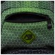 Ghiozdan Astra AB200, Hexagon Green Ombre, 3 compartimente, 44 x 32 x 19 cm