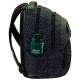 Ghiozdan Astra AB200, Hexagon Green Ombre, 3 compartimente, 44 x 32 x 19 cm
