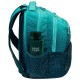 Ghiozdan Astra AB200, Hexagon Lagoon Ombre, 3 compartimente, 44 x 32 x 19 cm