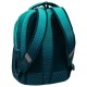 Ghiozdan Astra AB200, Hexagon Lagoon Ombre, 3 compartimente, 44 x 32 x 19 cm