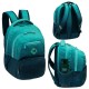 Ghiozdan Astra AB200, Hexagon Lagoon Ombre, 3 compartimente, 44 x 32 x 19 cm